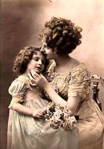 Vintage Photo Mother And Daughter Free To Use Mary Allen Gunter Flickr