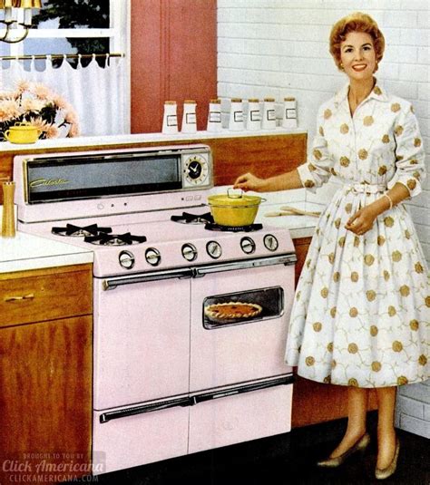 How To Be A Perfect 50s Housewife In The Kitchen Retro Vintage