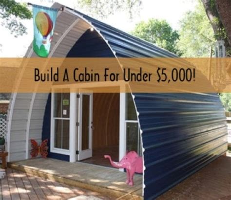New Build A Log Cabin For 5000 Built