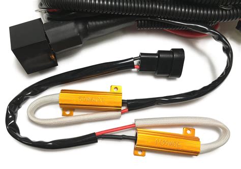 relay wiring harness  load resistors