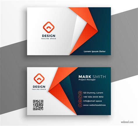 creative business card design ideas   inspiration