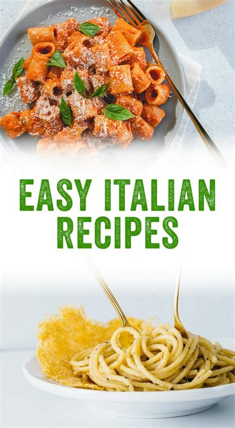 easy italian recipes recipe italian recipes italian recipes