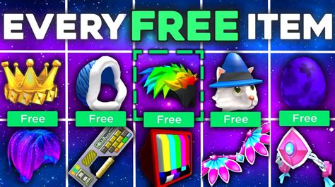 All Free Robux Items On Roblox 2021 All Event Items Roblox How To