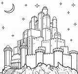 Castle Coloring Pages Kids Printable Cool2bkids Entitlementtrap Frozen Book Princess Cartoon sketch template
