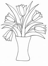 Tulip Mewarnai Tulips Blumen Malvorlagen Colouring Printable Pintarmewarnai Druckbare Einzigartige Hewan sketch template