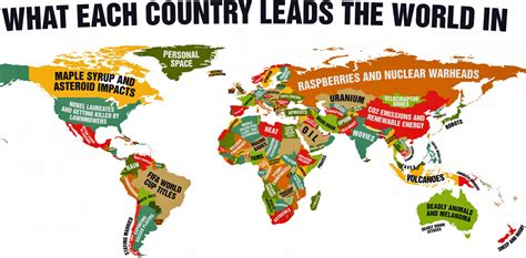 map   country leads  world  business insider