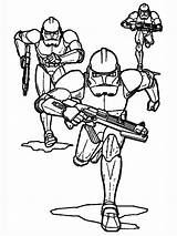 Wars Star Coloring Pages Printable Kids Clipartmag Troops sketch template
