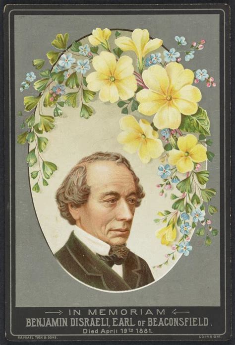 The Right Honourable Benjamin Disraeli Earl Of Beaconsfield 1804