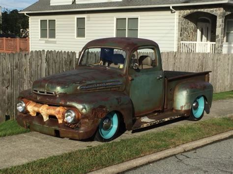 1951 Ford F100 Rat Rod Pickup For Sale Photos Technical