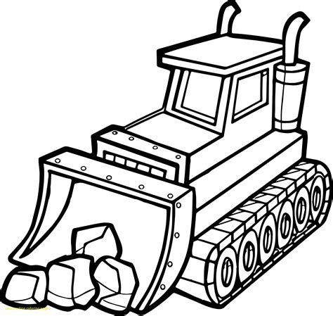 bulldozer clipart black  white bulldozer black  white