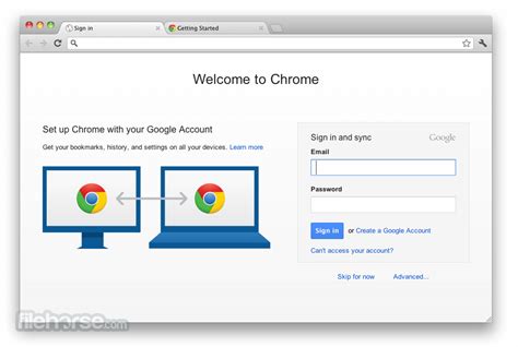 google chrome    mac filehorsecom
