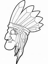 Coloring Pages Native American Boy Printable Kids Headdress Indian Boys Drawing Recommended Clipartmag Choose Board sketch template
