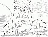 Coloring Inside Pages Popular Anger sketch template