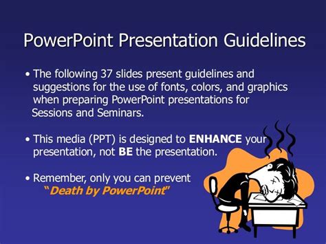 powerpoint guidelines class  powerpoint
