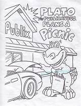 Publix Coloring Plato Florida Parkway Isles Bay Support Map Big Book sketch template