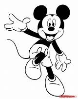 Mickey Mouse Coloring Pages Disneyclips Disney Book Cheerful Funstuff sketch template