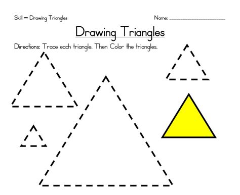 50 [pdf] Worksheet On Drawing Triangles Printable Download