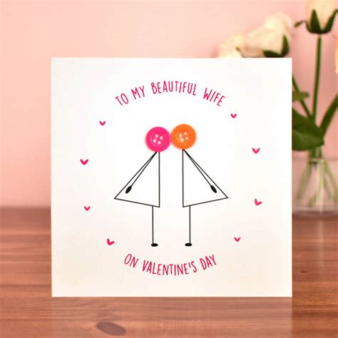 wife  valentines day card  ladies card    cards