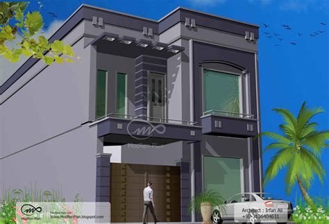 indian home design  marla front elevation