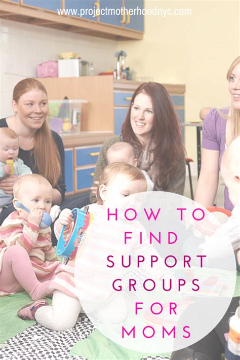 where to find awesome support groups for moms project motherhood