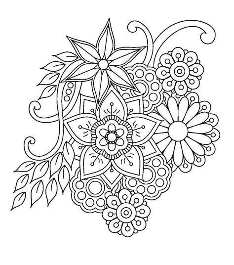 decorative coloring pages