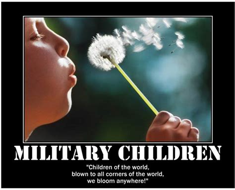 dandelion  military child  military family