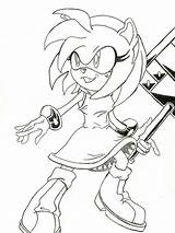 Amy Rose Pages Coloring Deviantart Old Color Printable Girls Recommended sketch template