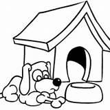 Dog Kennel Cachorro Casinha Dormindo Colouring Caseta Puppy Buildings Edificios Arquitectura Dibujar Tudodesenhos Ilha Cachorros Fazendo Manny Colorings Library Vælg sketch template