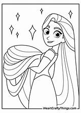 Rapunzel Tangled Iheartcraftythings sketch template