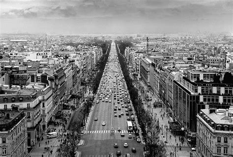 black and white city france paris photography