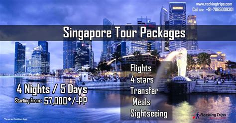 singapore  packages  nights  days starting   pp