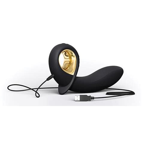 Dorcel Deep Expand Inflatable Anal Vibrator Black And Gold Sex Toys