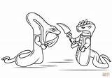 Ninjago Schlangen Ausmalbild Snakes sketch template