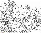 Mewarnai Pemandangan Bawah Sketsa Marimewarnai Bagus Ikan Kartun Pantai Haiwan Prasekolah Berwarna Gambaran Lembaran Binatang Desenhoparacolorir Buat sketch template