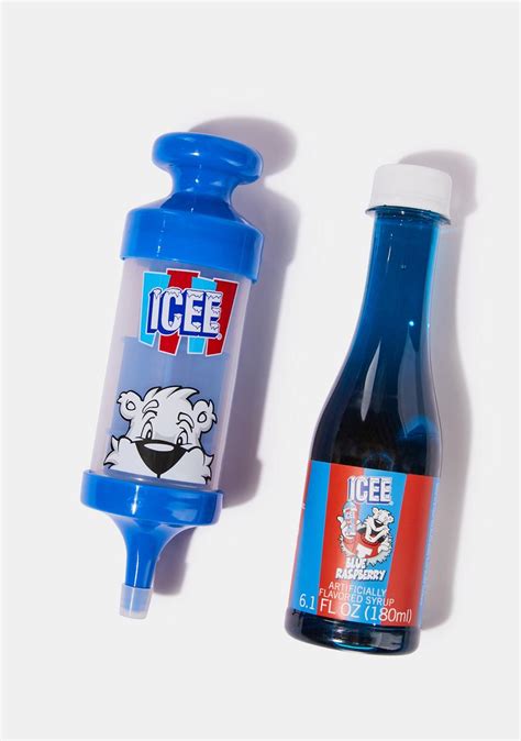 icee frozen pop  syrup set blue dolls kill