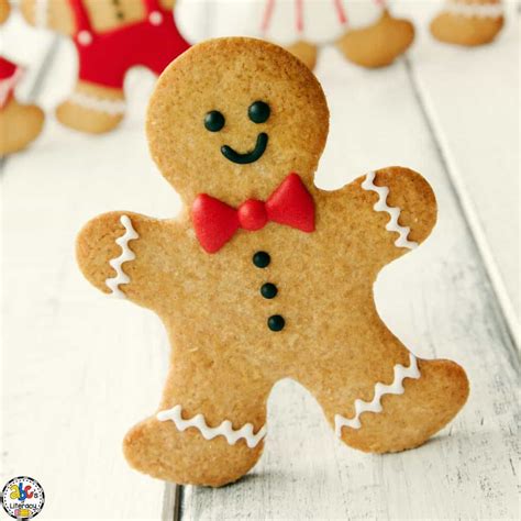 gingerbread man books  celebrate  season abcs  literacy