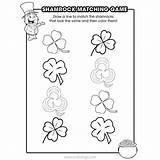 Shamrock Matching Coloring Game Pages Xcolorings 68k Resolution Info Type  Size Jpeg sketch template