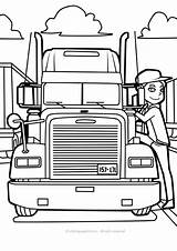 Camiones Colorear Lkw Dibujosparacolorear24 sketch template