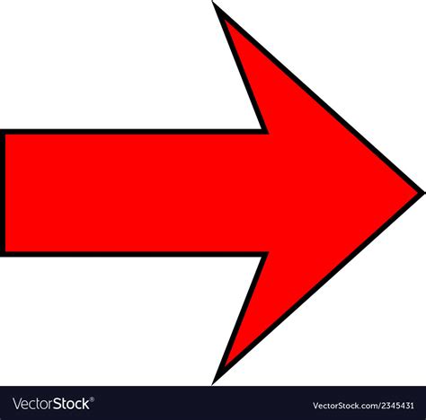 arrow sign royalty  vector image vectorstock