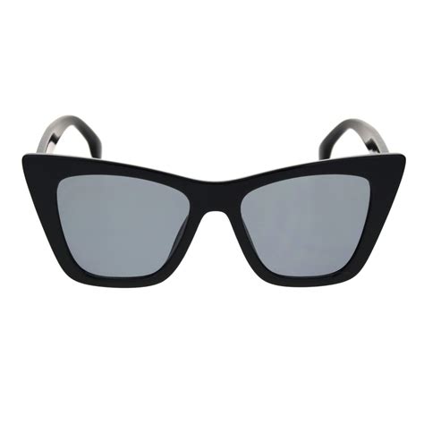 sa106 womens mod style large square cat eye hipster plastic
