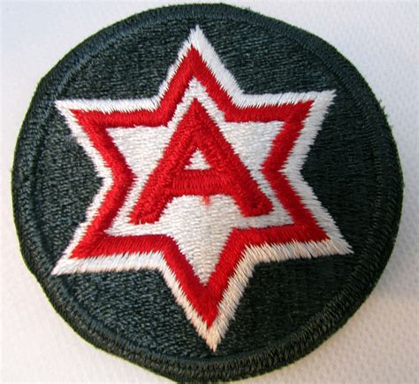 wwii united states army patch lot   pointed star etsy