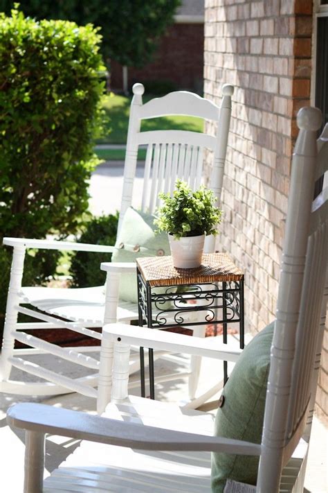 front porch  white rocking chairs front porch chairs rocking