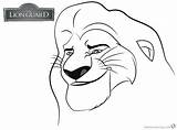Mufasa Lion Coloring Guard Pages Printable Colouring Getdrawings Getcolorings Clipartmag Drawing sketch template