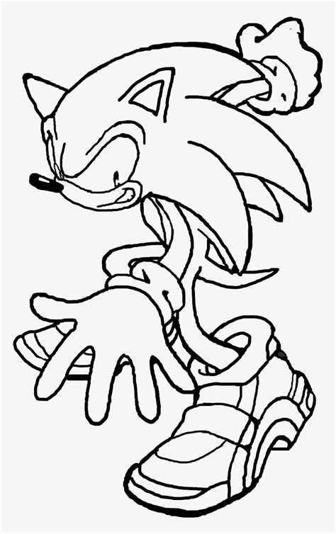 sonic outline  biggamer  deviantart sonic adventure  coloring