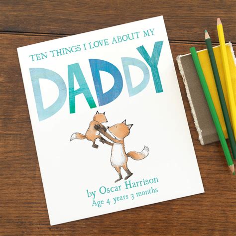 reasons  love dad childrens book  letterfest notonthehighstreetcom