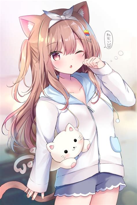 sleepy catgirl [original] r sleepyanimegirls