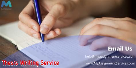 thesis writing service      assignment