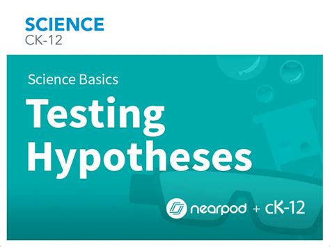 testing hypotheses