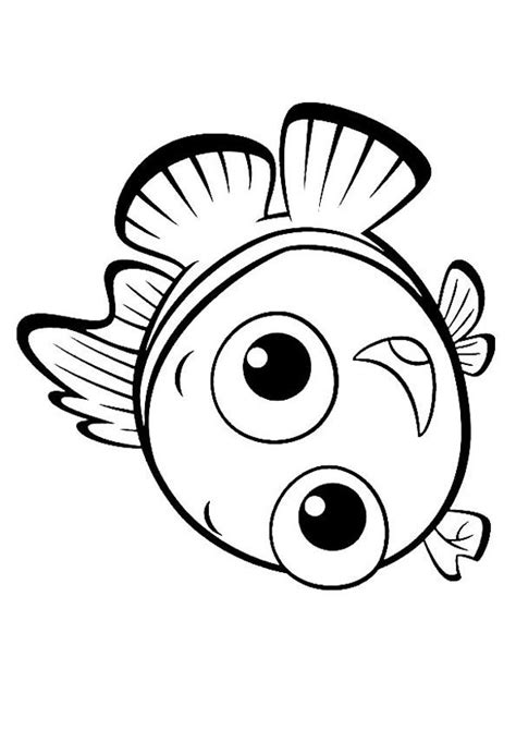 finding nemo baby dory coloring pages