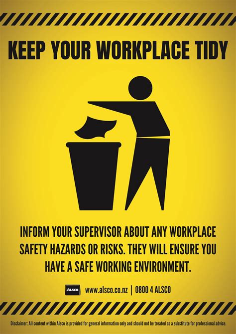 workplace safety poster   common   grab attention